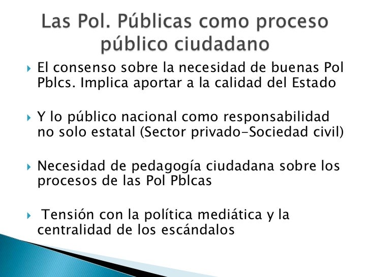 Politicas Publicas Rolando Ames