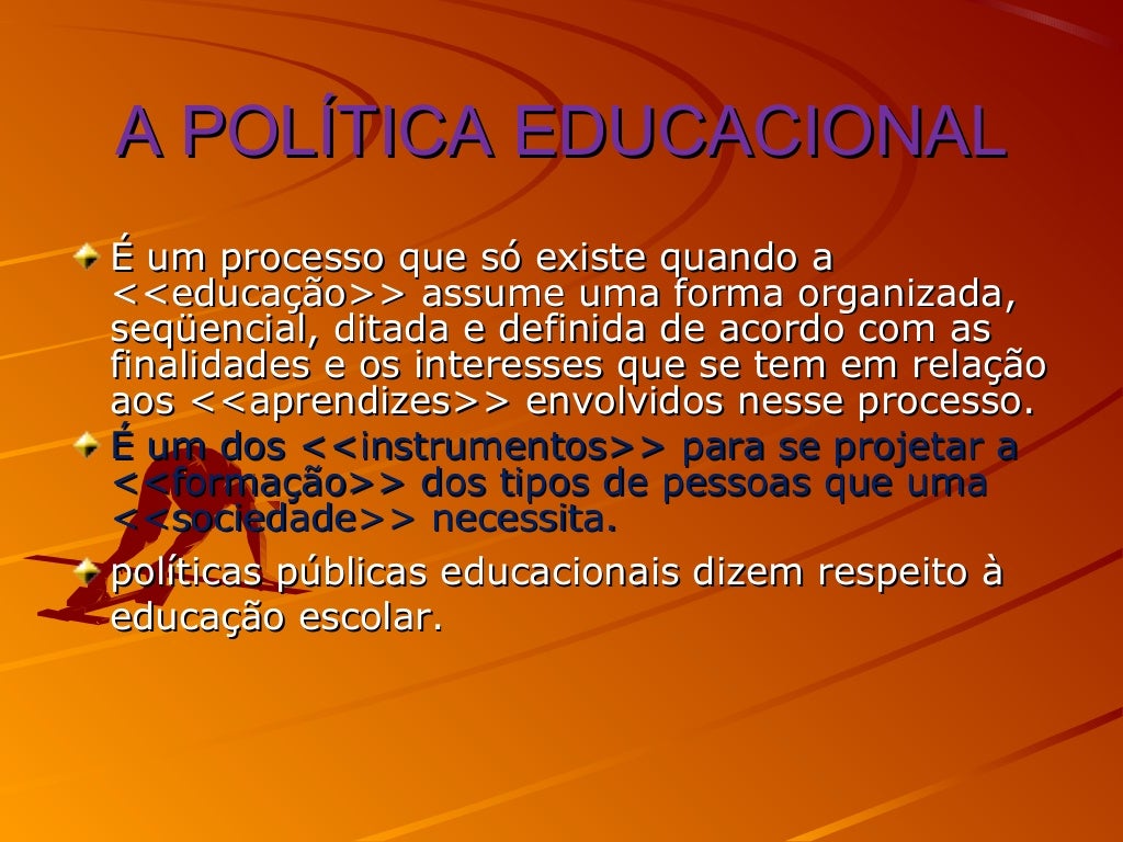 POLITICAS PUBLICAS EDUCACIONAIS