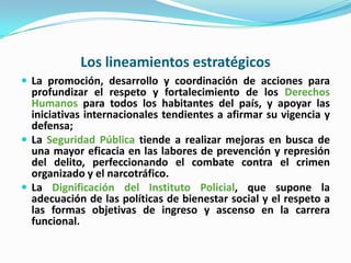 Politicas publicas en seguridad  ciudadana bolivia