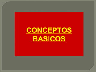CONCEPTOS BASICOS 