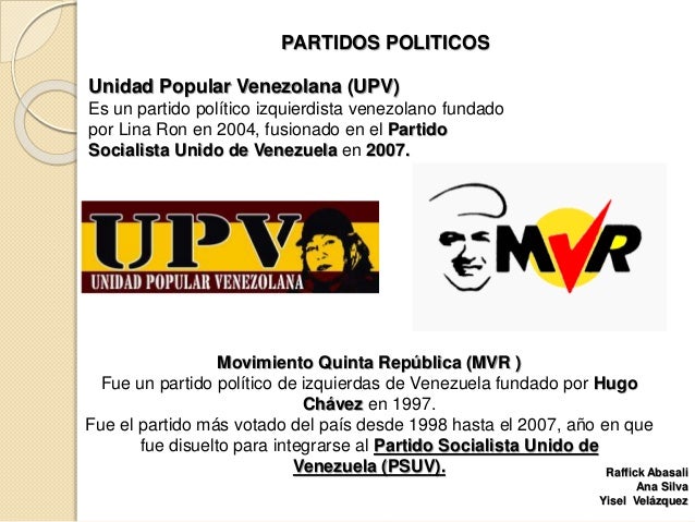 Resultado de imagen para unidad popular venezuela