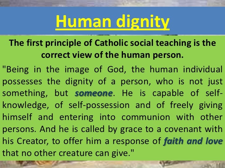 Politics and Catholic social teaching, apayao