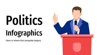 Here is where this template begins
Politics
Infographics
 