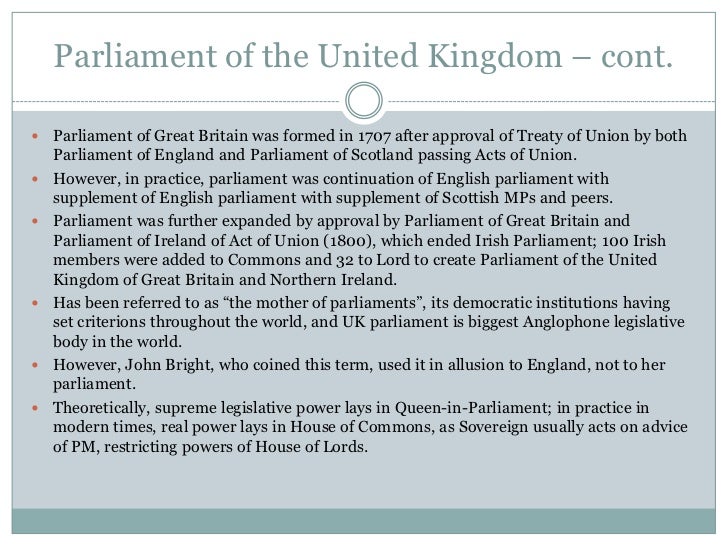 Politics of the United Kingdom