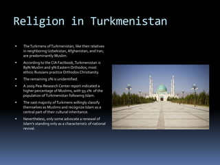 Politics of Turkmenistan PPT