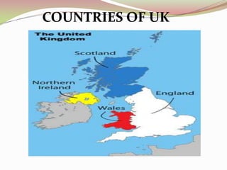 COUNTRIES OF UK
 