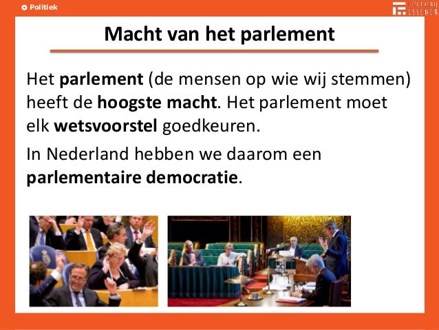 De parlementaire democratie