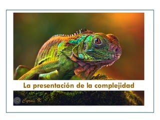 La presentación de la complejidad 