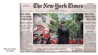 New York Times,
  22.6.2009
 