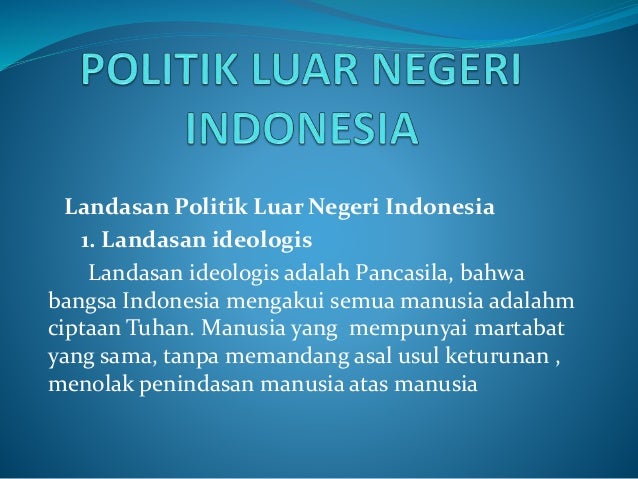 Politik Luar Negeri Pptx Kelas 6 Semester 2 Politik Luar Negeri Pptx Kelas 6 Semester 2