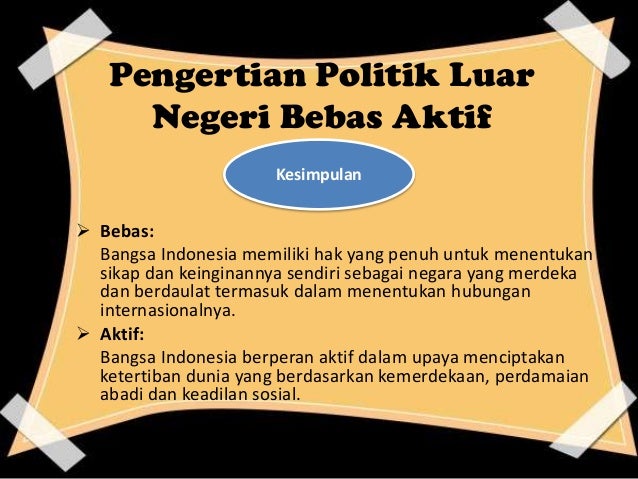 Media News Landasan Idiil Politik Luar Negeri Indonesia Adalah Media News Landasan Idiil Politik Luar Negeri Indonesia Adalah