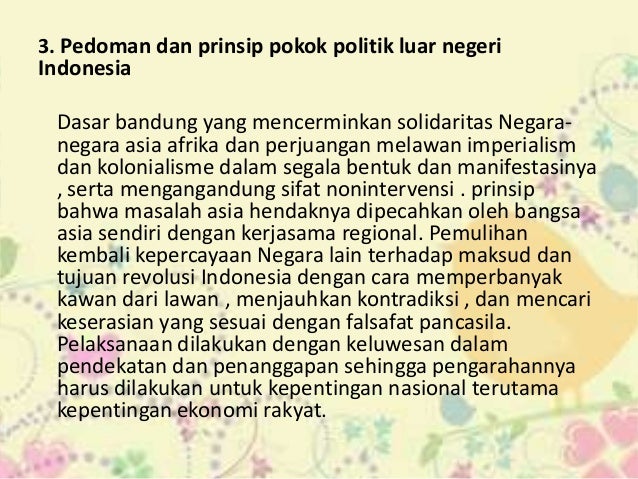 Politik Luar Negeri Indonesia Dan Organisasi Internasional Ppt Politik Luar Negeri Indonesia Dan Organisasi Internasional Ppt