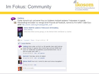 Im Fokus: Community
 