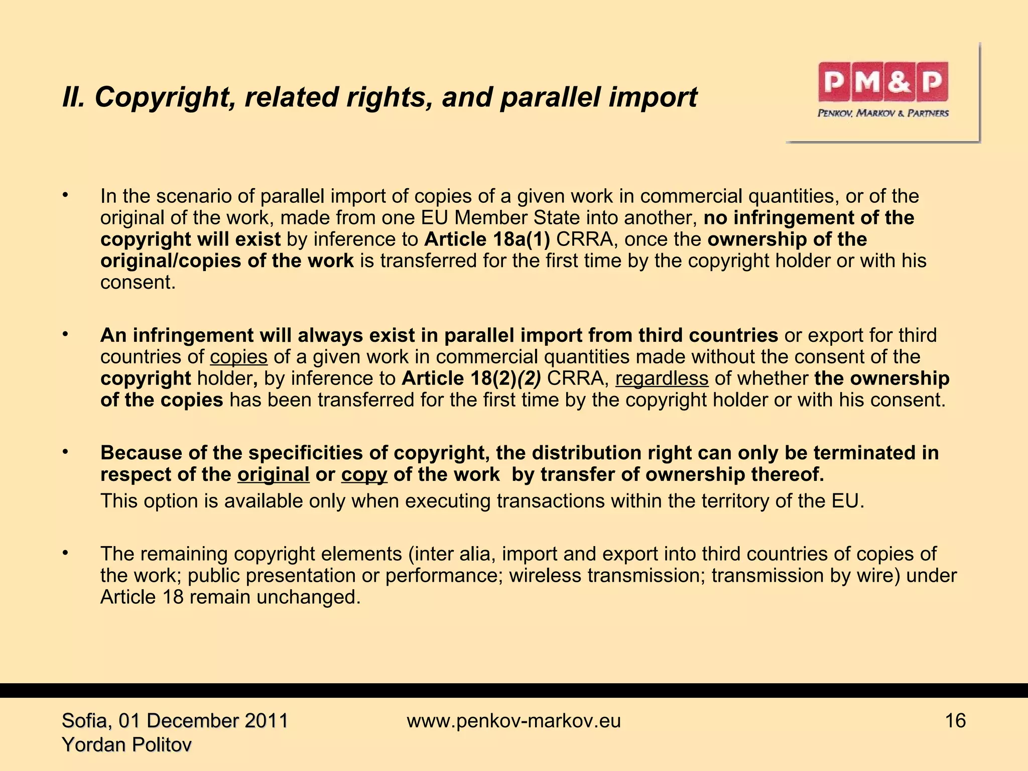 Politov - Parallel Import v.EN