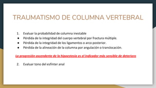 Politraumatismo | PDF