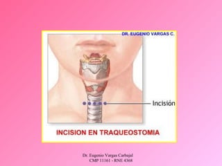 Dr. Eugenio Vargas Carbajal
CMP 11161 - RNE 4368
 