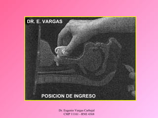 Dr. Eugenio Vargas Carbajal
CMP 11161 - RNE 4368
 