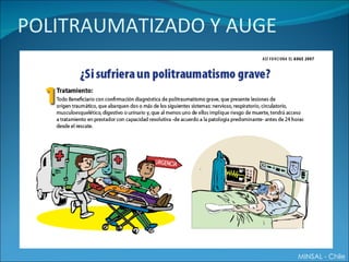 POLITRAUMATIZADO Y AUGE MINSAL - Chile 