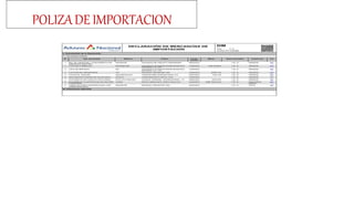 POLIZADEIMPORTACION
 