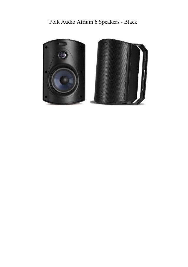 polk audio atrium 6