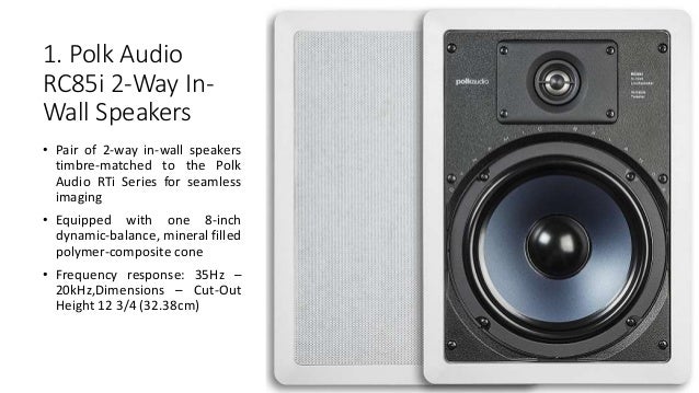 polk audio rc80i dimensions