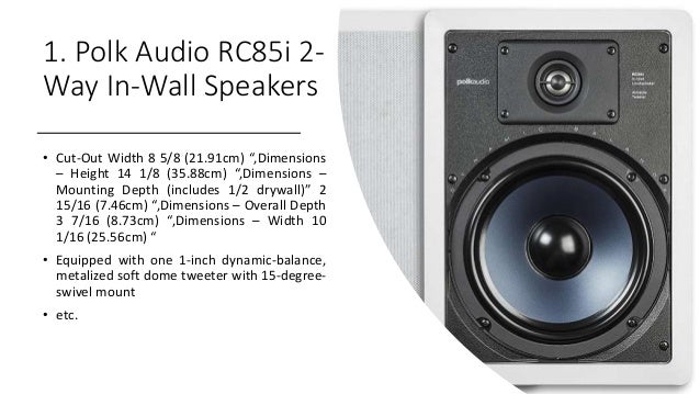 polk audio 265rt