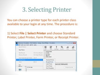 library circulation department manual with web stuff | PPTX