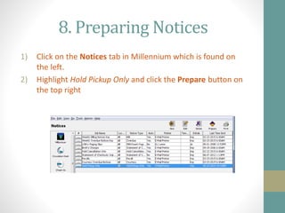 library circulation department manual with web stuff | PPTX