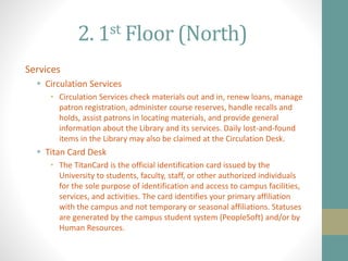 library circulation department manual with web stuff | PPTX