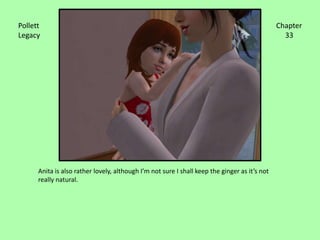 Anita is also rather lovely, although I’m not sure I shall keep the ginger as it’s not really natural.