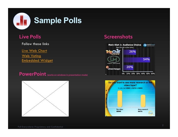 Poll Everywhere For AV