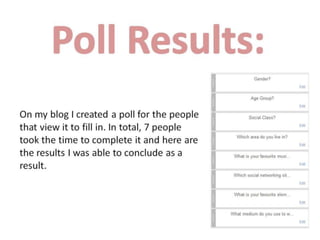Poll Results Analysis