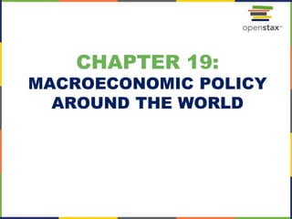 CHAPTER 19:
MACROECONOMIC POLICY
AROUND THE WORLD
 