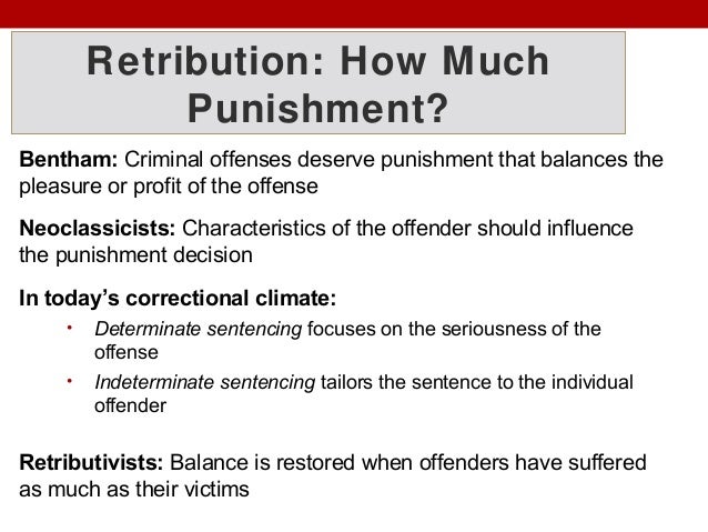 Proofread my essay: Goals of corrections retribution