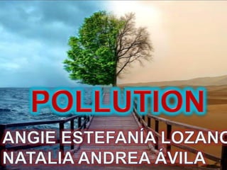 POLLUTION ANGIE ESTEFANÍA LOZANO NATALIA ANDREA ÁVILA 