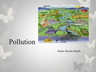 Pollution
Name: Kavine Marsh
 
