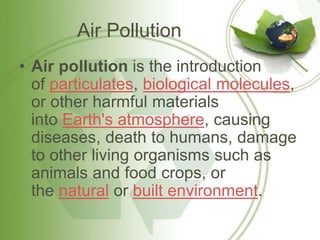 Pollution | PPTX