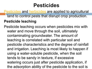 Agricultural Pollution | PPTX
