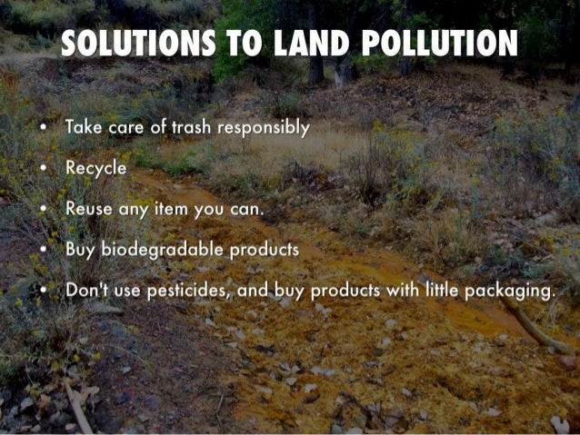 SOLUTION TO POLLUTION solution-to-pollution