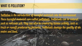 Pollution - Information Technology Presentation