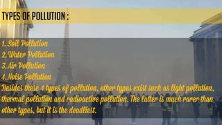 Pollution - Information Technology Presentation