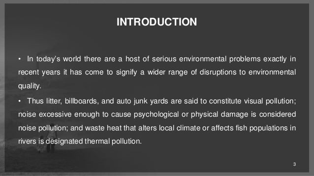 Pollution In Tunisia