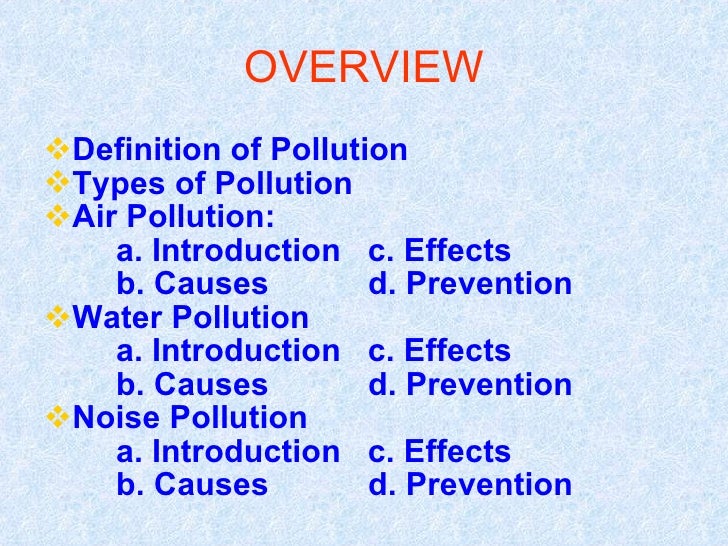 Pollution Ppt 090720025050