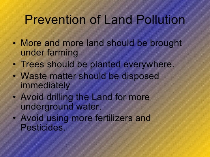 Essay environmental pollution prevention