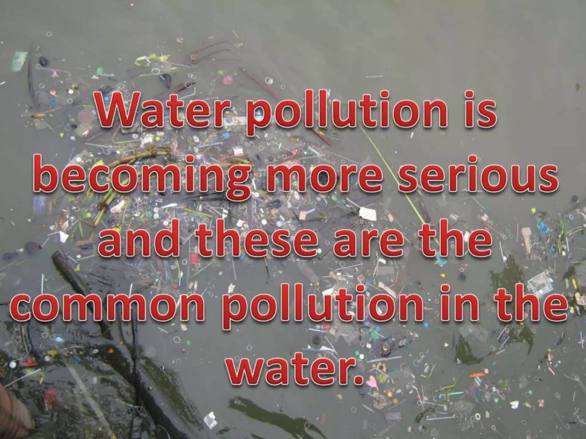 Water Pollution 