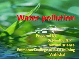 Water Pollution 