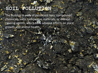 Compound Pollution Pollution and its types | PPT