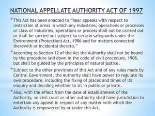 Pollution control acts and regulations of India