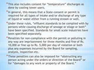 Pollution control acts and regulations of India