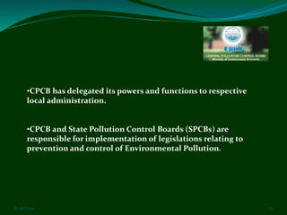 Pollution control- an instituitional approach through environmental ...